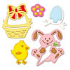 Spellbinders - Shapeabilities Collection - Die Cutting and Embossing Templates - Easter Fun