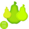 Spellbinders - Shapeabiltities Collection - Die Cutting and Embossing Templates - Nested Pears, CLEARANCE