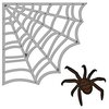 Spellbinders - Shapeabilities Collection - Halloween - Die Cutting and Embossing Templates - Spider Web