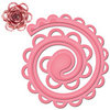 Spellbinders - Shapeabilities Collection - Die Cutting and Embossing Templates - Spiral Blossom Two