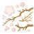 Spellbinders - Shapeabilities Collection - Die Cutting and Embossing Templates - Cherry Blossoms
