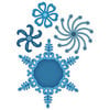 Spellbinders - Shapeabilities Collection - Christmas - Die Cutting and Embossing Templates - 2011 Snowflake Pendant