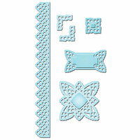 Spellbinders - Shapeabilities Collection - Die Cutting and Embossing Templates - Lace Doily Accents