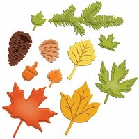Spellbinders - Shapeabilities Collection - Die Cutting and Embossing Templates - Fall Foliage