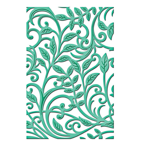 Spellbinders - Shapeabilities Collection - Die Cutting and Embossing Templates - Expandable Patterns - Botanical Swirls