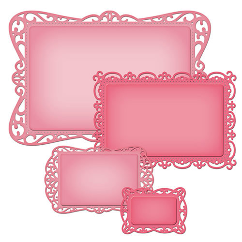 Spellbinders - Nestabilities Collection - Die Cutting and Embossing Templates - Timeless Rectangle