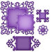 Spellbinders - Shapeabilities Collection - Die Cutting and Embossing Template - Ornate Squares