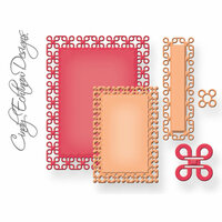 Spellbinders - Nestabilities Collection - Die Cutting and Embossing Templates - A2 Locking Loops