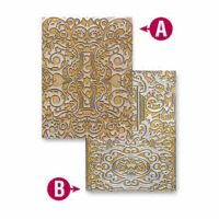 Spellbinders - M-Bossabilities Collection - Embossing Folders - Decorative Fancy Tags Two