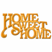 Spellbinders - Shapeabilities Collection - D-Lites Die - Home Sweet Home