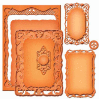 Spellbinders - Nestabilities Collection - Die Cutting and Embossing Templates - Nobel Rectangle
