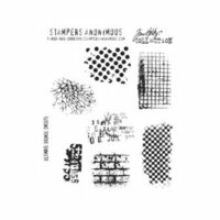 Stampers Anonymous - Tim Holtz - Cling Mounted Rubber Stamp Set - Ultimate Grunge
