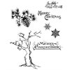 Stampers Anonymous - Tim Holtz - Cling Mounted Rubber Stamp Set - Winter Sketchbook