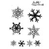 Stampers Anonymous - Tim Holtz - Cling Mounted Rubber Stamp Set - Grunge Flakes