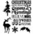Stampers Anonymous - Tim Holtz - Christmas - Cling Mounted Rubber Stamps - Season&#039;s Silhouettes