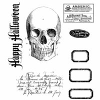 Stampers Anonymous - Tim Holtz - Cling Mounted Rubber Stamp Set - Apothecary