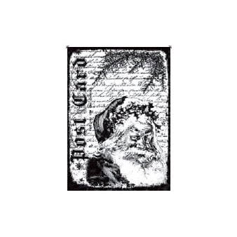 Stampers Anonymous - Tim Holtz - Christmas - ATC - Cling Mounted Rubber Stamps - Santa Letter