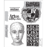 Stampers Anonymous - Cling Mounted Rubber Stamp Set - Classics 11