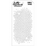 Stampers Anonymous - Tim Holtz - Layering Stencil - Bubble