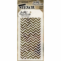 Stampers Anonymous - Tim Holtz - Layering Stencil - Zigzag