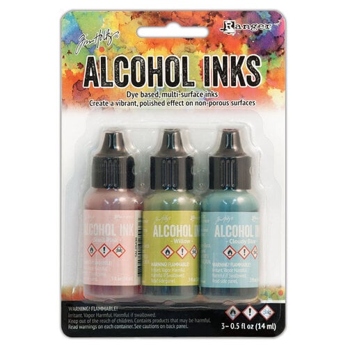 Ranger Ink - Tim Holtz - Adirondack Alcohol Inks - 3 Pack - Countryside