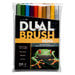 Tombow - Dual Brush Pen - 10 Color Set - Secondary
