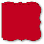 Bind It All - Teresa Collins - 2 Large Bracket Covers - Red