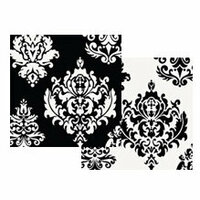 Teresa Collins - Damask Collection - 12x12 Double Sided Paper - Damask DÃ©cor