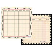 Teresa Collins - Journal-It Collection - 12x12 Double Sided Paper - Ledger Time