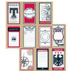 Teresa Collins - Travelogue - 12x12 Double Sided Paper - Travel Tags, CLEARANCE