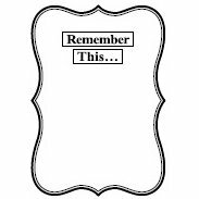 Teresa Collins - Cling Mounted Rubber Stamps - Remember This, CLEARANCE