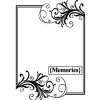 Teresa Collins - Cling Mounted Rubber Stamps - Memories