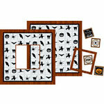 Bind It All - Teresa Collins - 2 Faux Wood Covers with Windows - Halloween, CLEARANCE