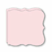 Bind It All - Teresa Collins - 2 Large Bracket Shape Covers - Pink