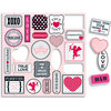 Teresa Collins - Crush Collection - Valentines - Die Cut Charms, CLEARANCE