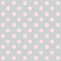 Teresa Collins - Crush Collection - Valentines - 8 x 8 Transparency - Pink Dots, CLEARANCE