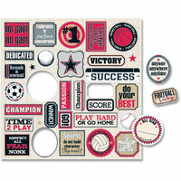 Teresa Collins - Sports Edition Collection - Die Cut Charms