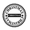 Teresa Collins - Tis the Season Christmas Collection - Rubber Stamps - Christmas Circle, CLEARANCE