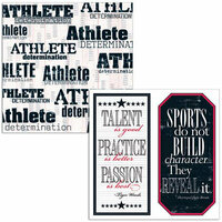 Teresa Collins - Sports Edition Collection - 12 x 12 Double Sided Paper - Sports Athlete