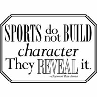 Teresa Collins - Sports Edition Collection - Cling Mounted Rubber Stamp - Character