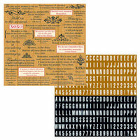 Teresa Collins - Family Matters Collection -  12 x 12 Double Sided Paper - Families Are Forever, CLEARANCE