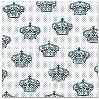 Teresa Collins - Chic Bebe Boy Collection - 12 x 12 Transparency - Crowns, CLEARANCE