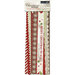 Teresa Collins - Christmas Cottage Collection - Border Strips with Glitter Accents