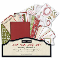 Teresa Collins - Christmas Cottage Collection - Christmas Countdown Memory Album Kit