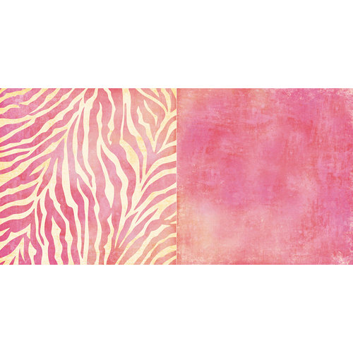 Teresa Collins - Freestyle Collection - 12 x 12 Double Sided Paper - Zebra