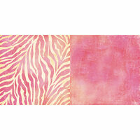 Teresa Collins - Freestyle Collection - 12 x 12 Double Sided Paper - Zebra