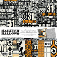 Teresa Collins - Haunted Hallows Collection - Halloween - 12 x 12 Paper and Accessories Pack
