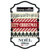 Teresa Collins - Noel Collection - Christmas - Ribbon, CLEARANCE