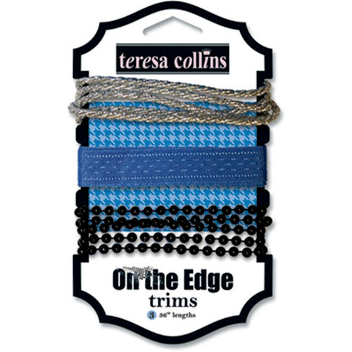 Teresa Collins - On the Edge Collection - Ribbon and Trims