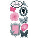 Teresa Collins - Posh Collection - Die Cut Chipboard - Elements